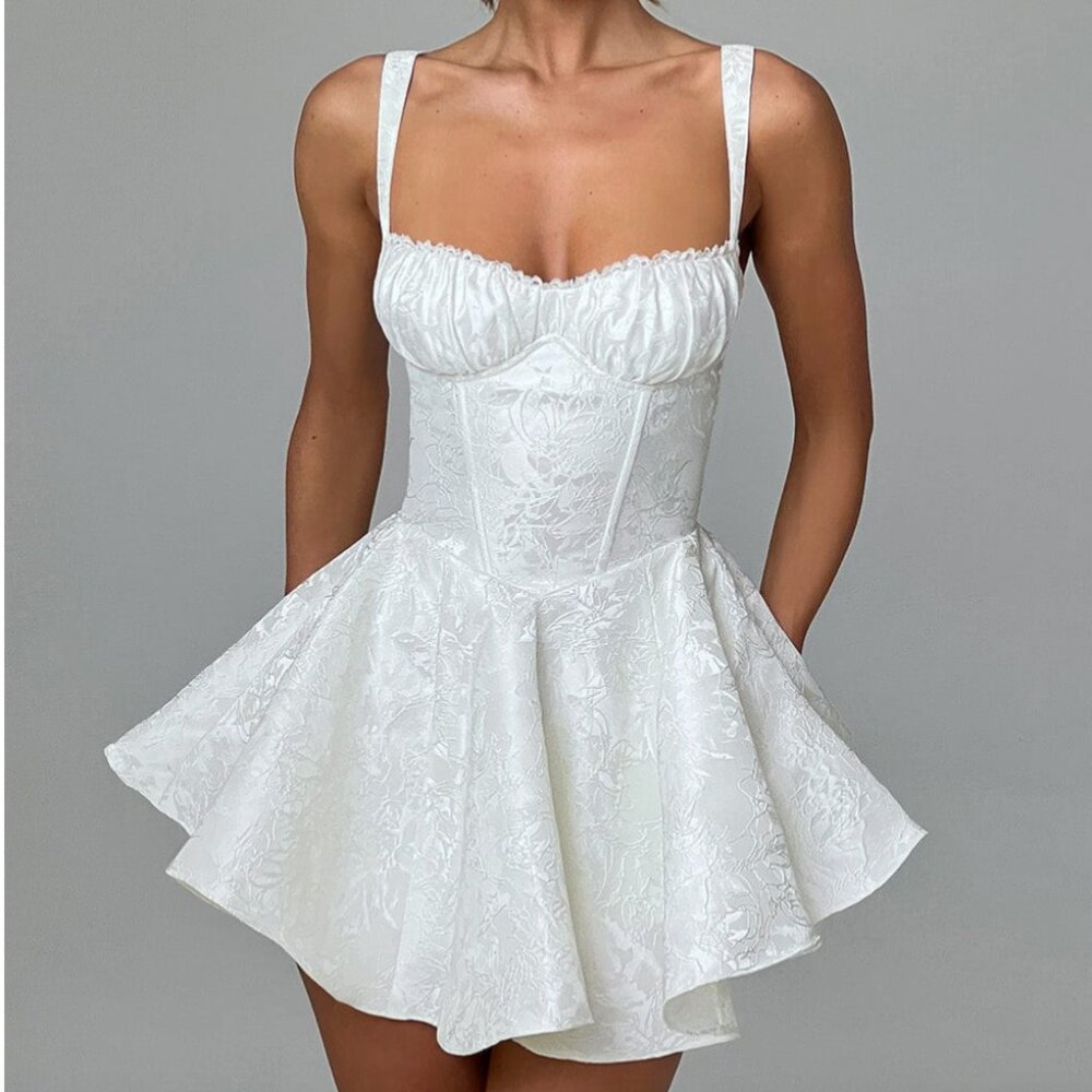 Babyboo Emilie Playsuit Ivory